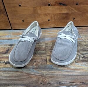 Gypsy Jazz Harley Slip-On Grey Size 9.5